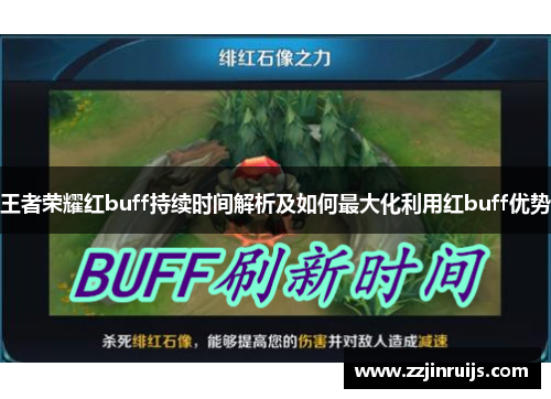 王者荣耀红buff持续时间解析及如何最大化利用红buff优势